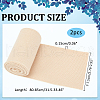 Polyester Ribbing Fabric for Cuffs FIND-WH0032-59G-2
