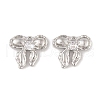 Brass Micro Pave Clear Cubic Zirconia Pendants KK-L212-05P-1