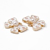 Alloy Enamel Pendants PALLOY-P287-05LG-04-3
