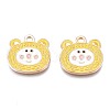 Alloy Enamel Pendants ENAM-N054-74E-2
