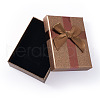 Rectangle Paper Necklace & Finger Ring Storage Boxes CON-TAC0014-08C-3