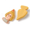 Resin Cabochons CRES-G015-07-2