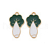 Alloy Enamel Pendants ENAM-T016-16-RS-2