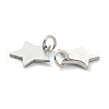 Tarnish Resistant (Defective Closeout Sale: Scratches)304 Stainless Steel Charms STAS-XCP0001-34-3