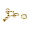 Ion Plating(IP) 304 Stainless Stee Locket Big Pendants STAS-S132-13G-02-2