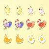 12pcs 6 styles Alloy Enamel Pendants FIND-FS0002-38-7