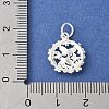 925 Sterling Silver 3D Pendants STER-R012-08S-3