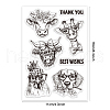 Custom Summer Theme PVC Plastic Clear Stamps DIY-WH0631-0758-6