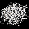 Gorgecraft 10 Strands Acrylic Imitation Pearl Beaded Trim Garland Strand OCOR-GF0001-45-03-5