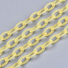 Handmade Transparent ABS Plastic Cable Chains KY-S166-001H-1