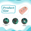 Olycraft 2 Strands Natural African Turquoise(Jasper) Beads Strands G-OC0005-62-2