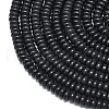 Natural Black Onyx(Dyed & Heated) Beads Strands G-P575-A37-4x2mm-3