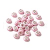 Opaque Resin European Beads RESI-C055-01I-1
