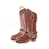 West Cowboy Theme Golden Plated Alloy Enamel Pendants FIND-B036-02C-1