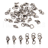 30Pcs 6 Styles 304 Stainless Steel Lobster Claw Clasps STAS-TA0001-83P-9