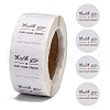 1 Inch Thank You Adhesive Label Stickers X-DIY-J002-C03-1