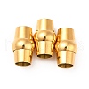 304 Stainless Steel Magnetic Clasps with Glue-in Ends STAS-K006-09B-6mm-3