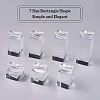 Acrylic Single Jewelry Display Stand Sets RDIS-FG0001-02-5