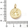 304 Stainless Steel Gemstone Pendants STAS-L283-50G-4