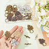 SOFPLATE 30Pcs 3 Colors Alloy Toggle Clasps FIND-SP0001-55-3
