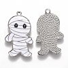 Halloween Theme Alloy Enamel Pendants X-ENAM-J649-09P-2