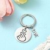 Alloy & 201 Stainless Steel Keychain KEYC-YW00101-05-1