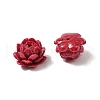 Synthetic Coral Dyed Carved Beads CORA-H004-01-2