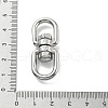 304 Stainless Steel Double Eye Swivel Clasps STAS-B082-06P-3