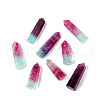 Point Tower Natural Fluorite Healing Stone Wands PW-WG85026-01-4