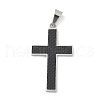304 Stainless Steel Pendants STAS-K151-07P-01-1