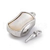 Rectangle Brass Box Clasps KK-P291-48P-02-2