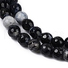 Natural Fire Crackle Agate Beads Strands G-C082-A01-48-4