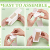 Paper Candy Boxes with PVC Clear Window CON-WH0097-07A-01A-4