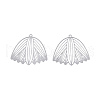 Non-Tarnish 201 Stainless Steel Pendants STAS-N102-16P-1