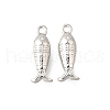 Ocean Theme Brass Charms KK-C096-13A-P-1