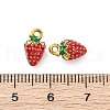 304 Stainless Steel Enamel Pendants STAS-B085-42G-01-3