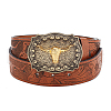 PU Leather Chain Belts AJEW-WH0010-36-1