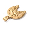PVD Vacuum Plating 304 Stainless Steel Pendants STAS-D069-05G-3