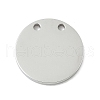 304 Stainless Steel Stamping Blank Tag Pendants STAS-D365-01P-B-1