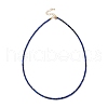 Natural Lapis Lazuli Beaded Necklaces NJEW-JN02990-07-1