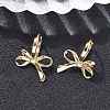 Brass Hoop Earrings EJEW-D320-13G-2