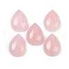 Natural Rose Quartz Cabochons G-H094-01A-07A-1