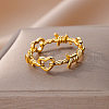Heart with Thorns Alloy Finger Rings FS-WG4A080-01-3
