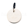 S925 Sterling Silver Blank Charms STER-Q006-06C-S-1