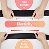 5 Yards Flat Polyester Elastic Wide Band OCOR-WH0090-052A-4