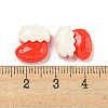 Christmas Theme Opaque Resin Decoden Cabochons CRES-B022-01E-3