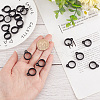 Gorgecraft 20Pcs Silicone Pendant SIL-GF0001-20-3