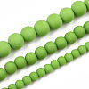 Opaque Glass Beads Strands GLAA-T032-P4mm-MD06-4