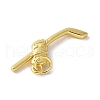 Brass Pendants KK-S518-11G-2
