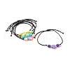 Adjustable Nylon Thread Cord Bracelets BJEW-JB06494-1